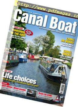 Canal Boat – May 2017