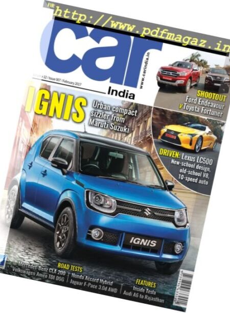 Car India – February 2017 Cover