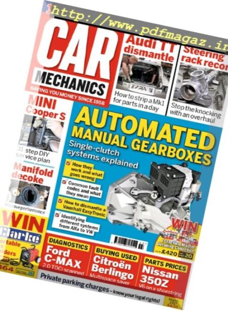 Car Mechanics – March 2017 Cover