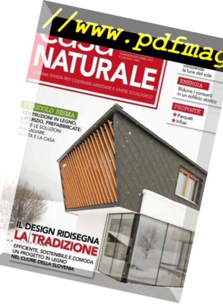 Casa Naturale – Novembre-Dicembre 2016 Cover