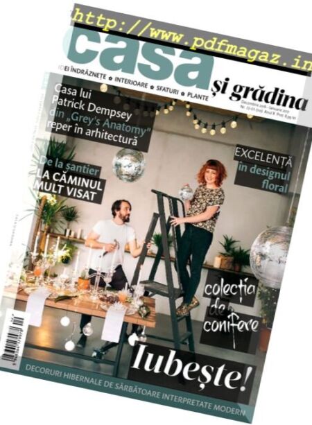 Casa si Gradina – Decembrie 2016 – Januarie 2017 Cover