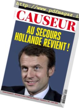 Causeur – Mars 2017