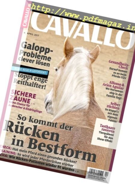 Cavallo Germany – April 2017 Cover
