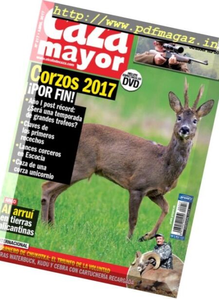 Caza Mayor – Abril 2017 Cover