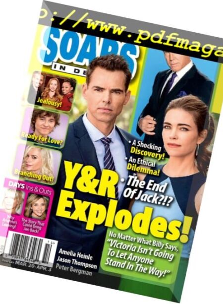 CBS Soaps In Depth – 3 April 2017 Cover