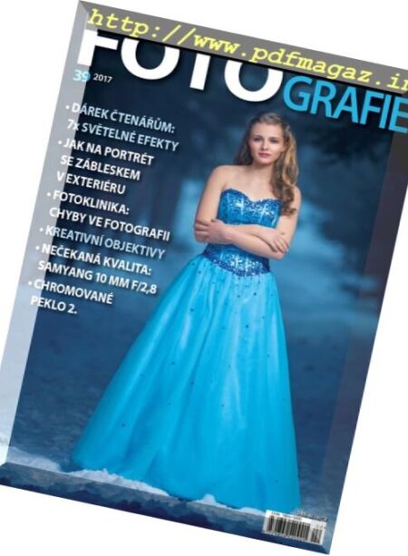 Ceskoslovenska Fotografie – Cislo 39, 2017 Cover