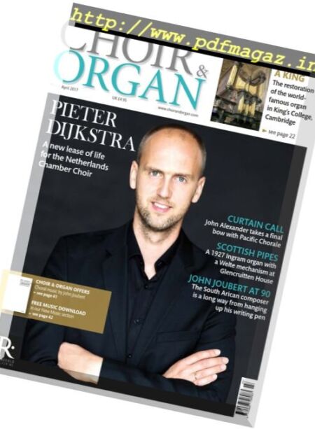 Choir & Organ – March – April 2017 Cover