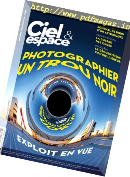 Ciel & Espace – Novembre-Decembre 2016 Cover
