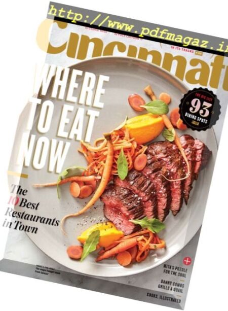 Cincinnati Magazine – March 2017 Cover