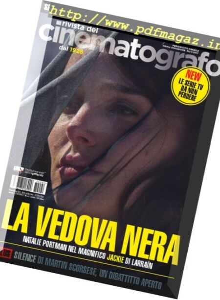 Cinematografo – Gennaio-Febbraio 2017 Cover