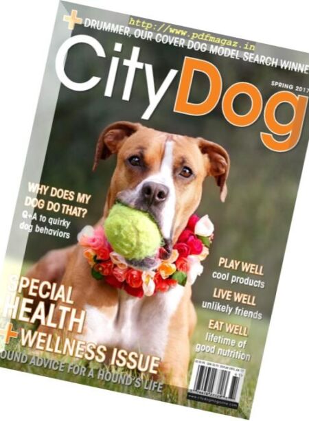 CityDog – Spring 2017 Cover
