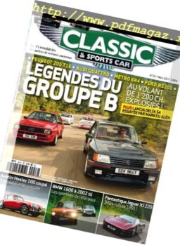 Classic & Sports Car France – Mars 2017