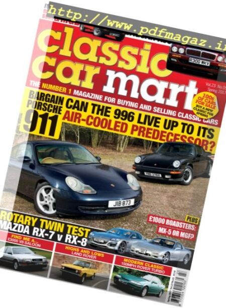 Classic Car Mart – Spring 2017 Cover