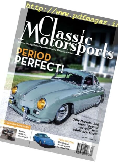 Classic Motorsports – May 2017 Cover