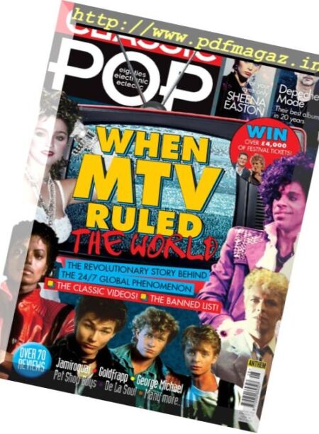 Classic Pop – April-May 2017 Cover