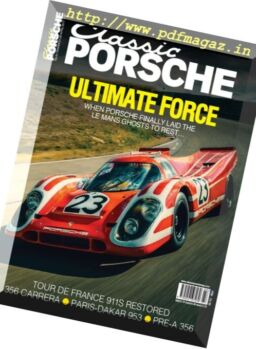 Classic Porsche – 16 March – 26 April 2017