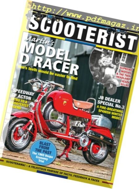 Classic Scooterist – April-May 2017 Cover