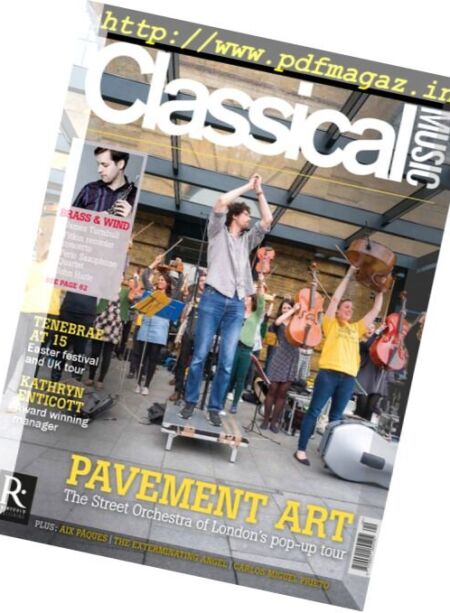 Classical Music – April 2017 Cover