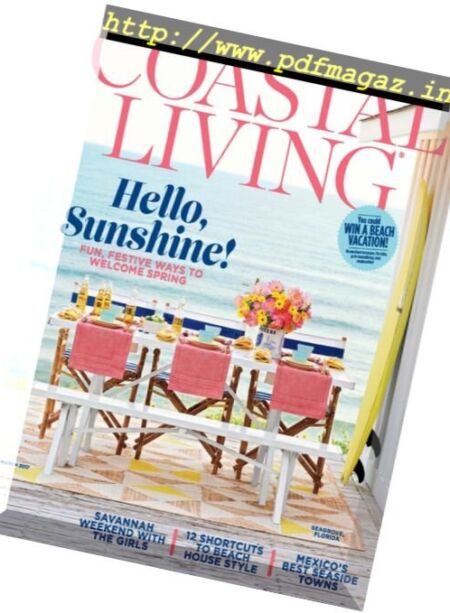 Coastal Living – March 2017 Cover