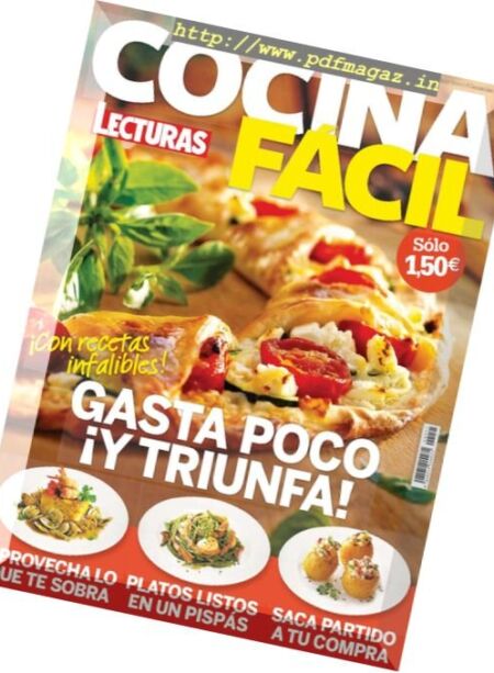 Cocina Facil Lecturas – Marzo 2017 Cover