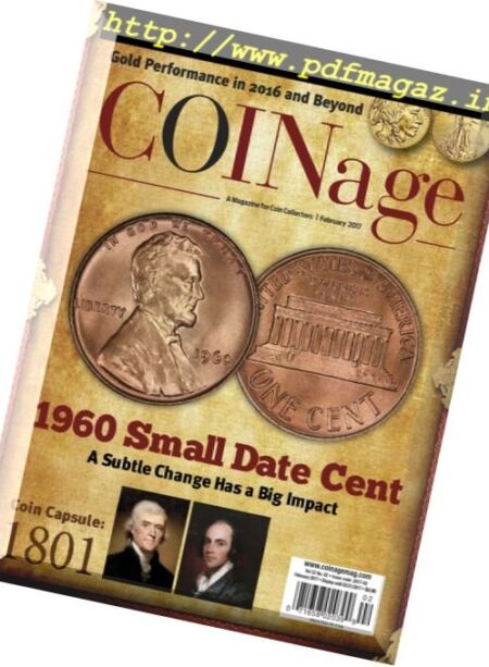 COINage – February 2017 Cover