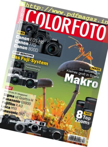 ColorFoto – April 2017 Cover