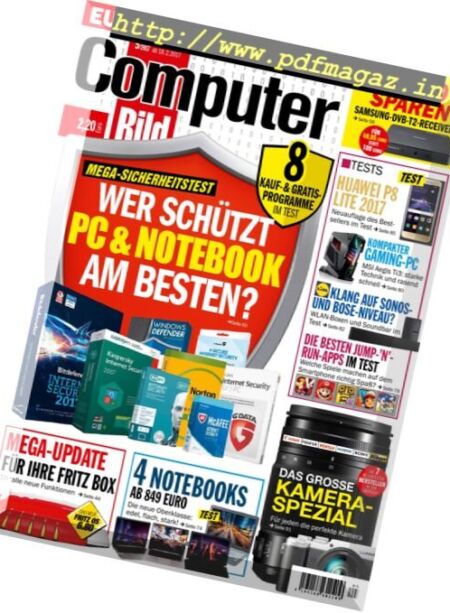 Computer Bild Germany – 18 Februar 2017 Cover
