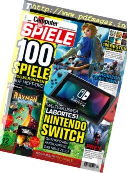 Computer Bild Spiele – April 2017