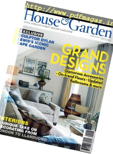 Conde Nast House & Garden – March 2017 Cover