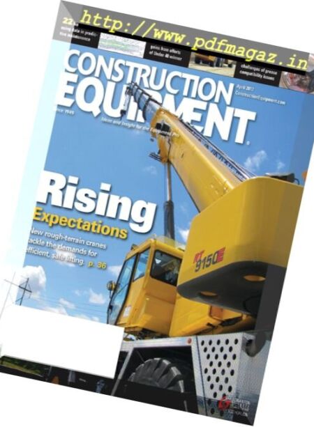 Construction Equipment – April 2017 Cover