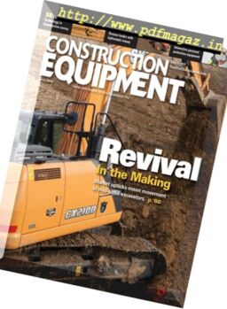 Construction Equipment – March 2017
