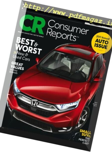 Consumer Reports – April 2017 Cover