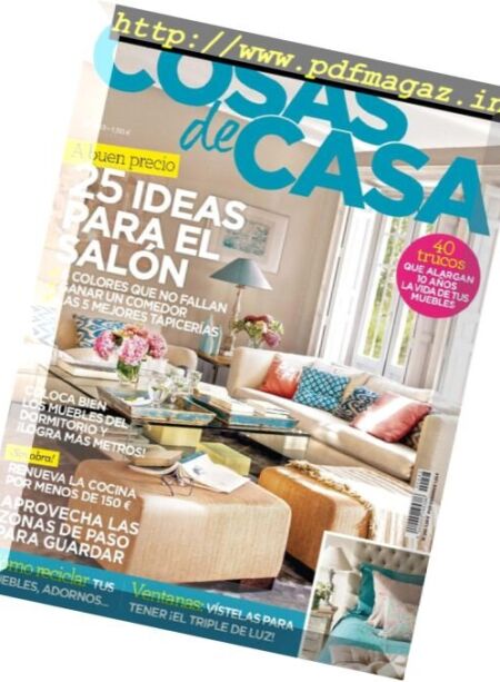 Cosas de casa – Marzo 2017 Cover