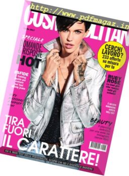 Cosmopolitan Italia – Aprile 2017