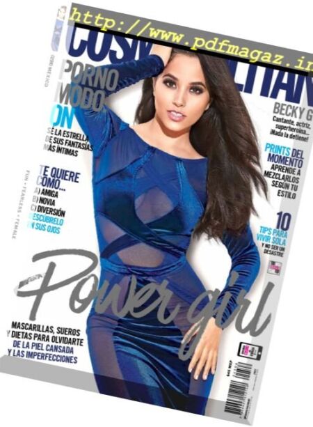 Cosmopolitan Mexico – 16 Marzo 2017 Cover