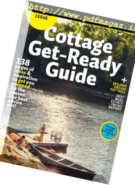 Cottage Life – Spring 2017 Cover