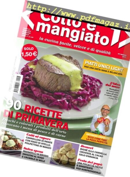Cotto e Mangiato – Marzo 2017 Cover