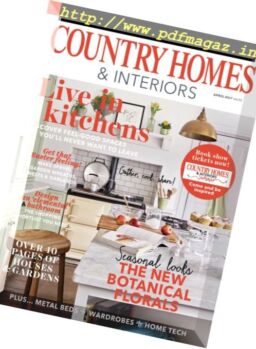 Country Homes & Interiors – April 2017