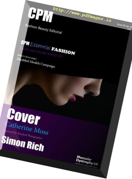 Creative Portrait Magazine – January 2017 Cover