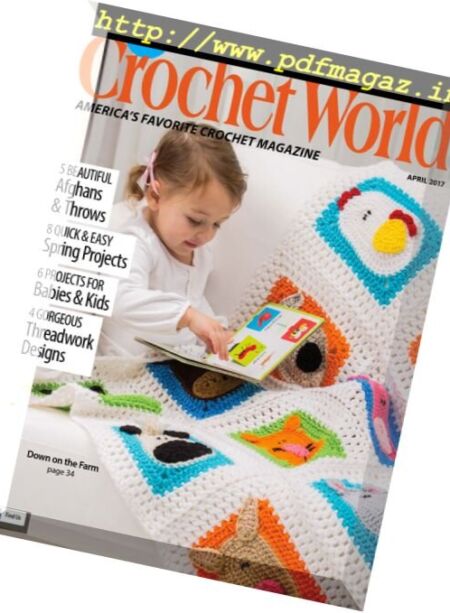 Crochet World – April 2017 Cover