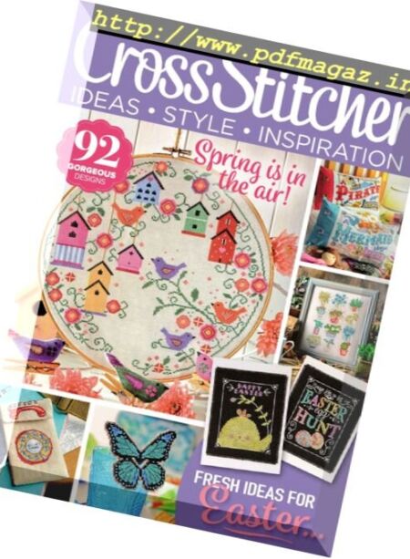 CrossStitcher – April 2017 Cover