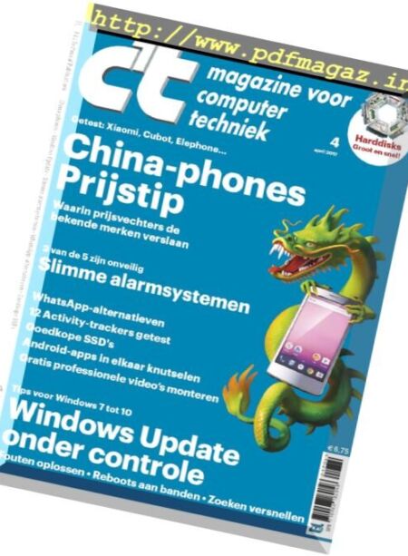 c’t Magazine Netherlands – April 2017 Cover