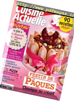 Cuisine Actuelle – Avril 2017