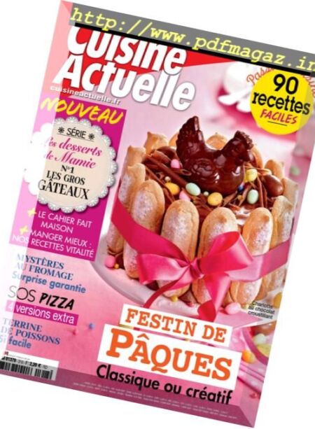 Cuisine Actuelle – Avril 2017 Cover