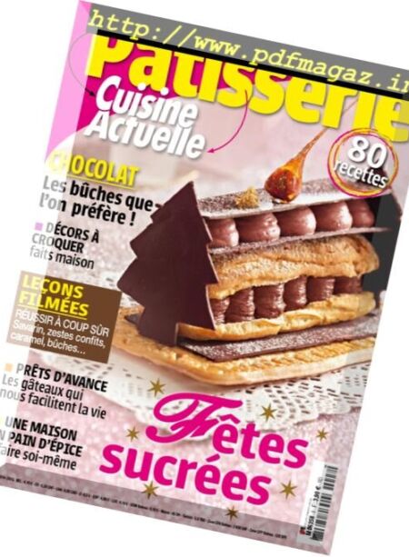Cuisine Actuelle Patisserie – Hiver 2014-2015 Cover