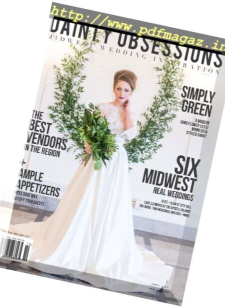 Dainty Obsessions – Spring-Summer 2017 Cover