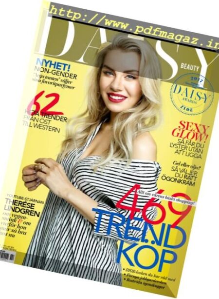 Daisy Beauty – Mars-April 2017 Cover