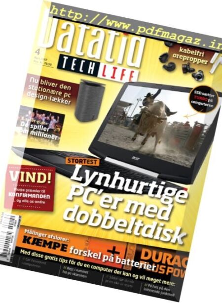Datatid – April 2017 Cover