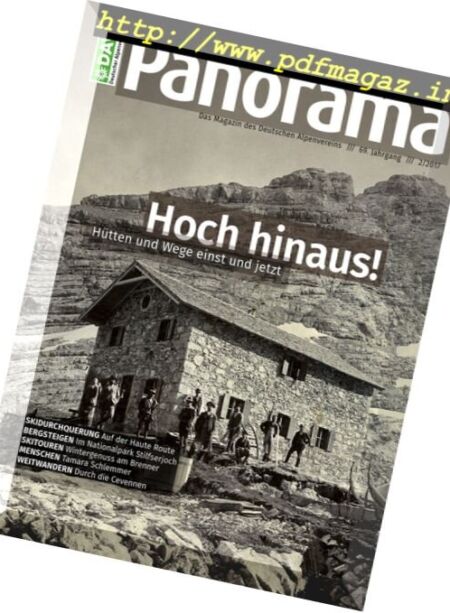 DAV Panorama – N 2, 2017 Cover
