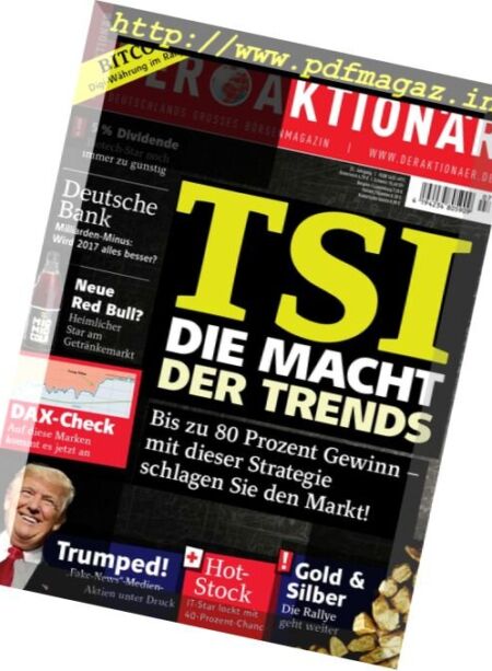 Der Aktionar – 10 Februar 2017 Cover
